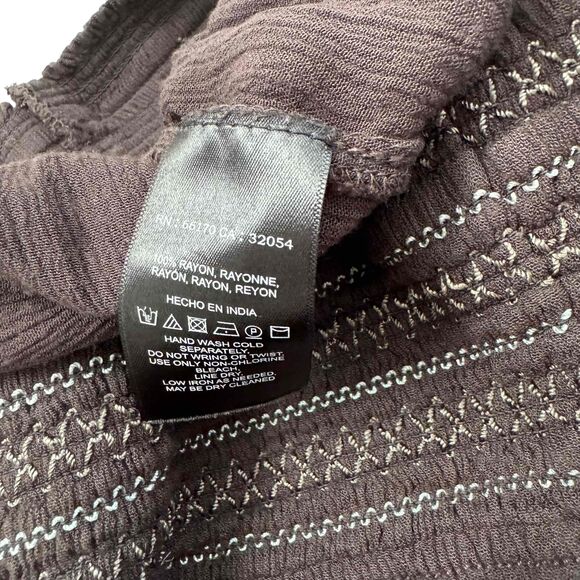 Ettitwa Anthropologie Bohemian Pants High Waisted Gauze Lightweight Boho Artsy - Picture 6 of 12